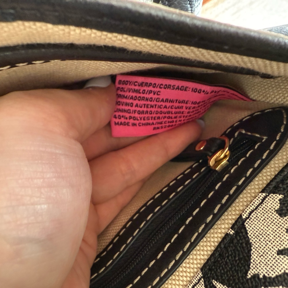 Juicy Couture large fold over buckle clutch - Picture 10 of 16